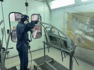 В Елабуге стартовал Региональный этап Чемпионата «Профессионалы» по компетенции «Окраска автомобиля»